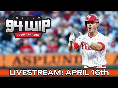 🔴 94WIP LIVE: Phillies Pull Off Windy Win 🌬️ | Eagles Draft Talk 🦅