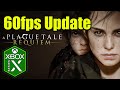 A Plague Tale Requiem Xbox Series X Gameplay [60fps Update]