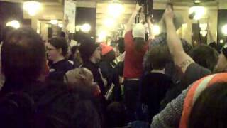 CLIP0035.AVI Feb 20, 2011, Sunday, Madison Wisconsin Demonstrations Protesting Union Busting