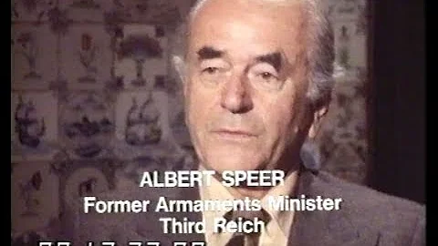 Albert Speer interview | Rudolf Hess | World War 2...