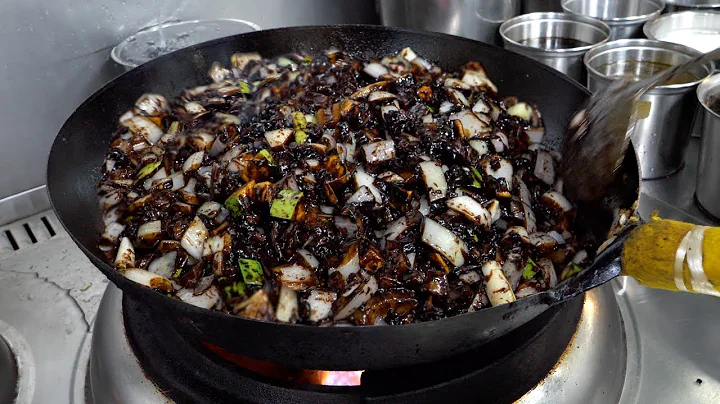 Egg fried rice, jajangmyeon, guobaorou - Korean food