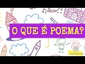 O QUE É POEMA? (ENS. FUND)