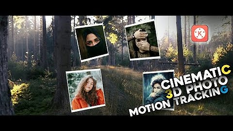 MAKE 3D PHOTO MOTION TRACKING IN KINEMASTER | CINEMATIC 3D IMAGE MOTION TRACKING TECH TREND CREATION