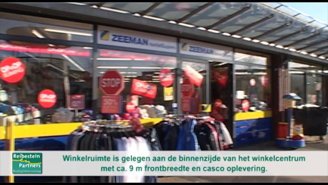 Winkelruimte Parijsplein 14, winkelcentrum 'Lage Veld' te Den Haag