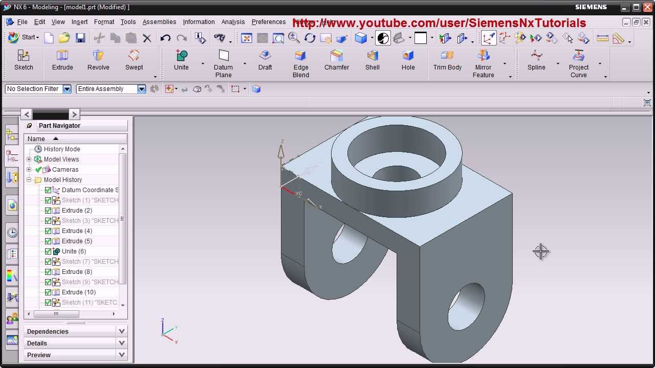 ug nx4 tutorial