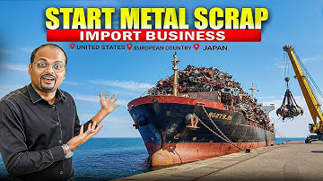 Scrap Metal Import Business in India 2025 | Step-by-Step Process, License & Profit Guide