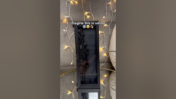 My mini fireplace 🥹🔥 #diffuser #humidifier #giftideas #fyp