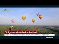 Rusya'nın Volga Nehri rengarenk hava balonlarıyla süslendi