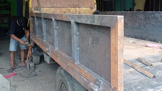 Honan SRM 369 sedang live sekarang! proses pembuatan bak besi truck
