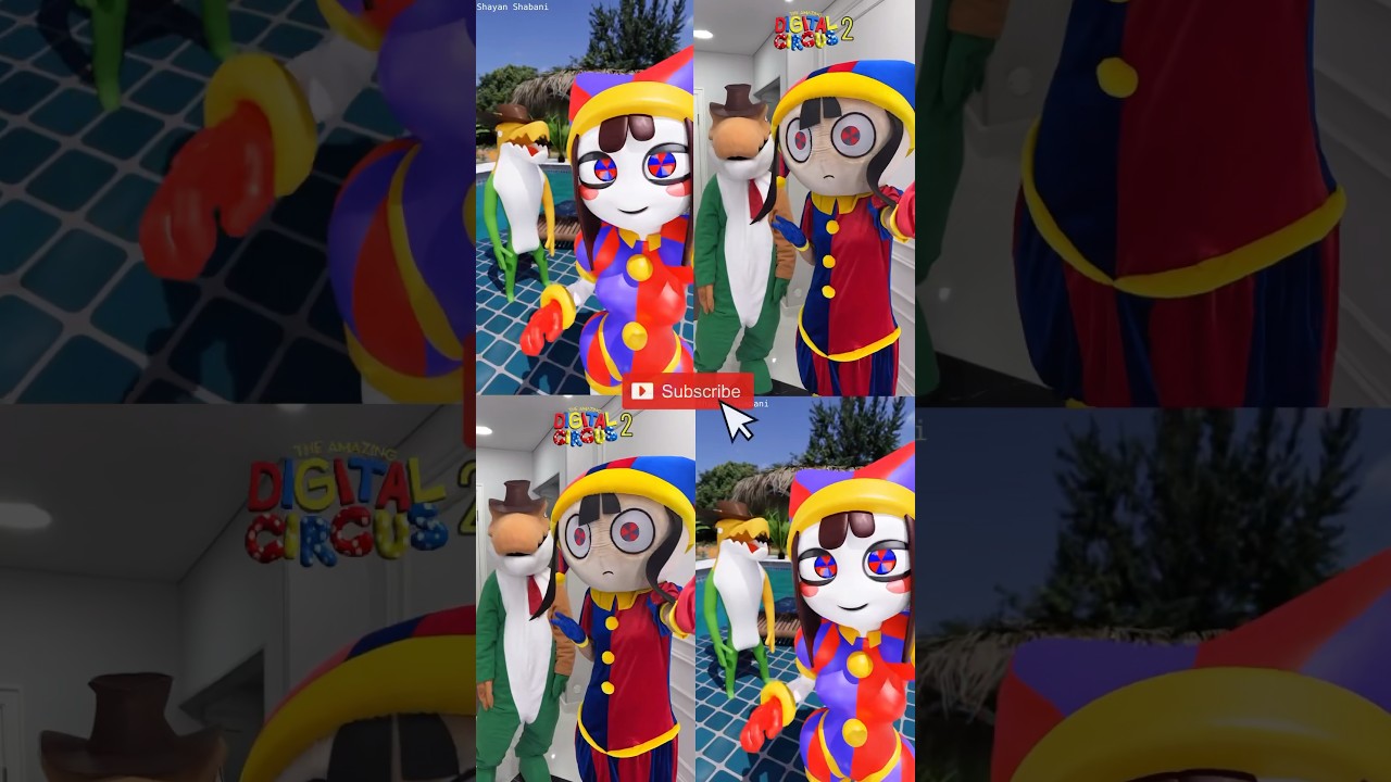 POMNI & GUMMIGOO TACATA 💟💟💟 The Amazing Digital Circus 