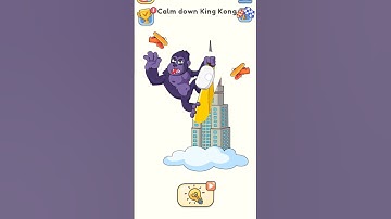 DOP 5: Delete One Part - Level 266 Gameplay! calm down king Kong #shorts #dop5 #viralshorts