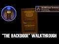 ROBLOX DOORS - "The Backdoor" Full Walkthrough | Roblox The Hunt Event 2024