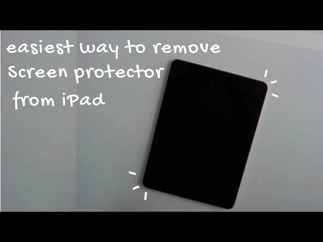 How to Remove a Glass Screen Protector