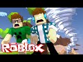 Roblox - O FURACÃO DESTRUIU MINHA CASA !! (Roblox Natural Disaster Survival)