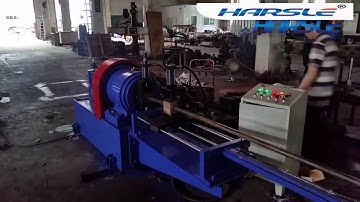 HS 50 Tube swaging and forming machine, hydraulic pipe embossing machine for sale from HARSLE 0