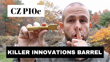 Killer Innovations CZ P10c Barrel Review/ Do aftermarket pistol barrels make you a better shooter?