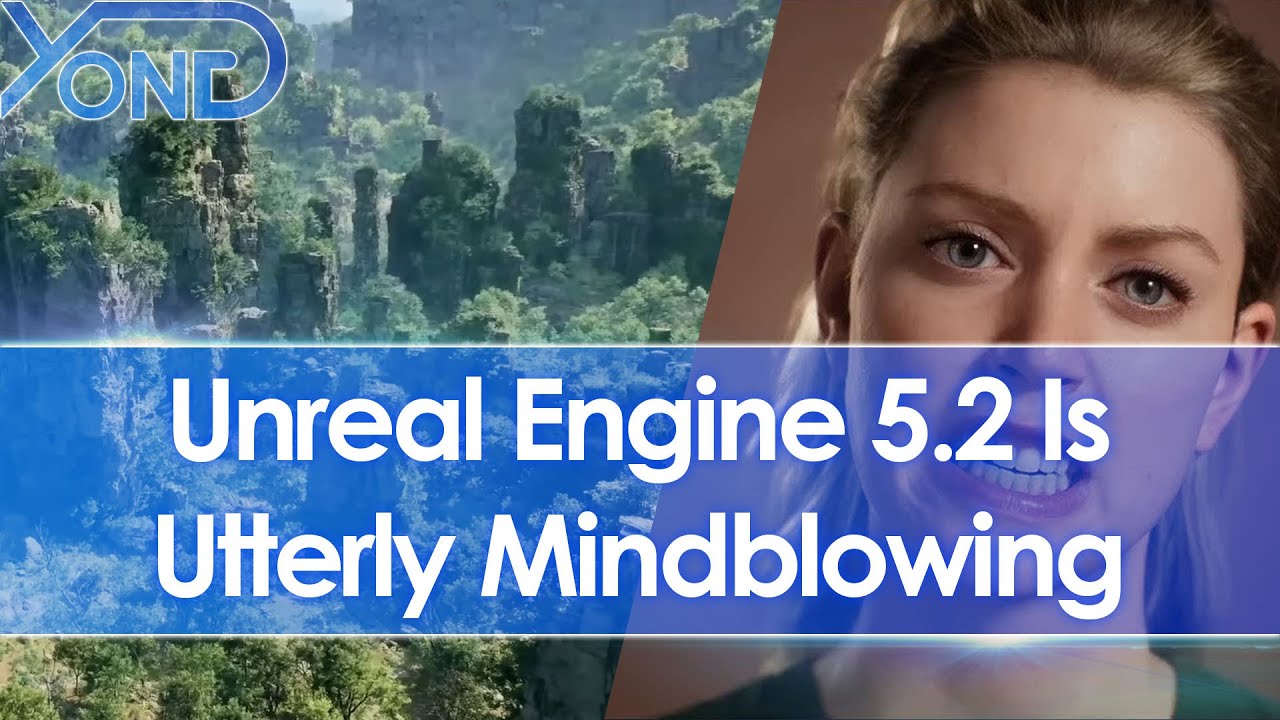 Unreal Engine 5.2 Is Utterly Mindblowing (Metahuman, Lumen, Foliage, & More)