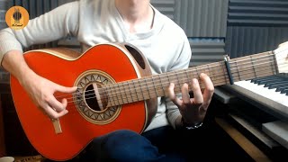 تعلم العزف على الجيتار- الفلامنكو بالعربية - الدرس الثامن 08