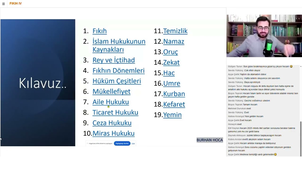 FIKIH IV - Ders Kesitleri  #dkab #dhbt #mbsts #kpss #ags