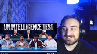REACTING TO SIDEMEN UNINTELLIGENCE TEST