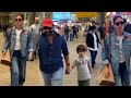 Kareena kapoor and familys latest airport visuals filmy focus bollywood