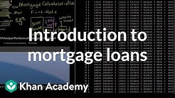Introduction to Mortgage Loans | Housing | Finance & Capital Markets | Khan Academy 