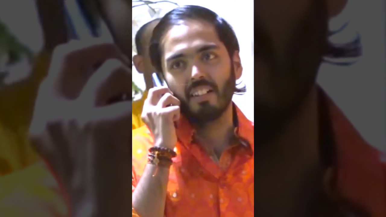 Anant Ambani During Ambani Family Members Wedding Throwback 