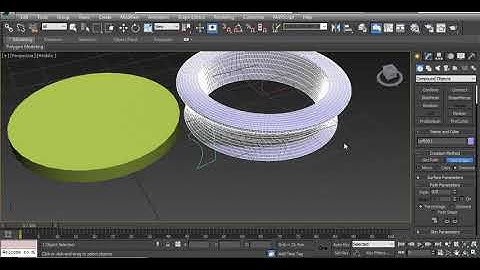 Lathe - Loft - 3D max 2D & 3D shapes