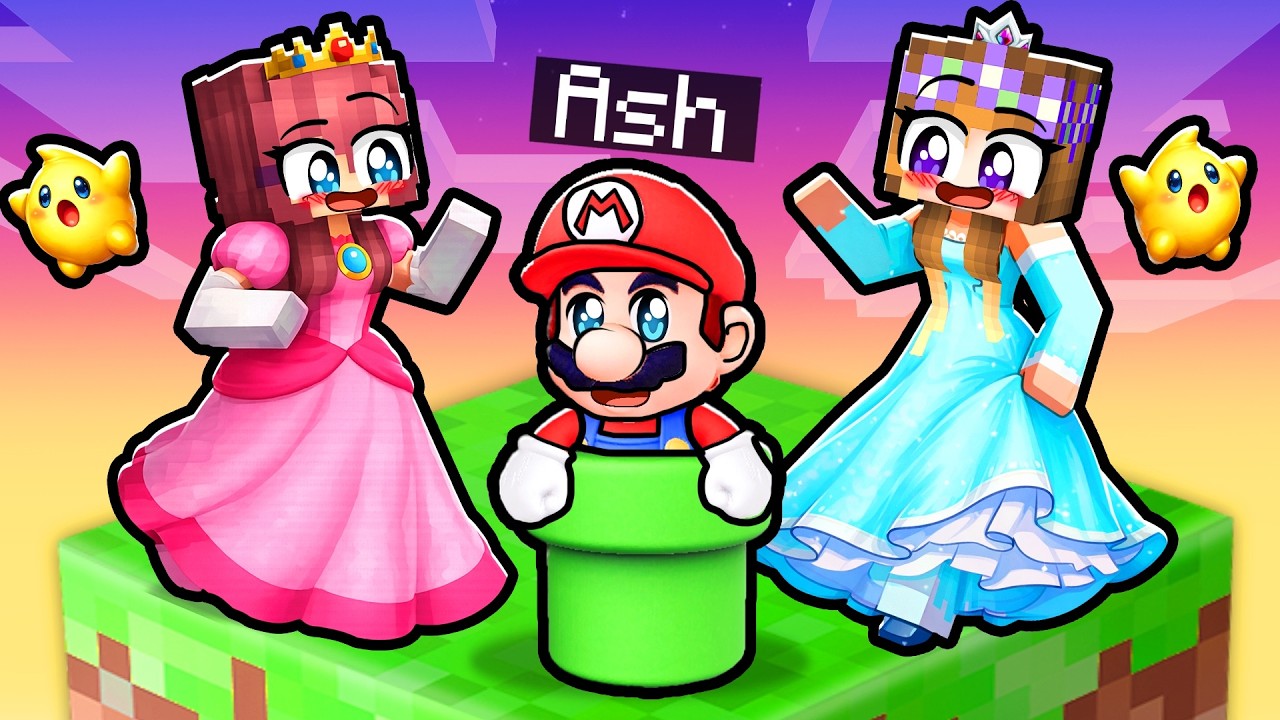 I Pretended to be BABY MARIO On a One Chunk!