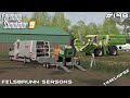 Using ROBOT and mowing RYE | Animals on Felsbrunn Seasons | Farming Simulator 19 | Episode 148