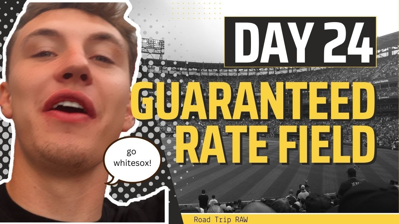 I Drove To MLB Games For 54 Days Guaranteed Rate Field Road Trip I drove to mlb games for 54 days guaranteed rate field road trip