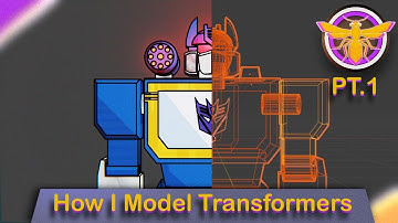 Using Blender to make Soundwave!