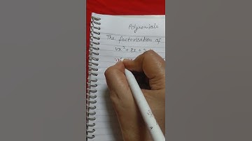 The factorization of 4x²+8x+3 is,#studycentre #middleterm #class9polynomials#maths #ytshorts