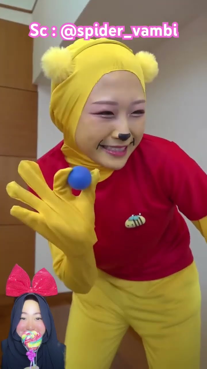WINNIE TIDAK BISA BIKIN SUARA BOLA KEREN ⁉️SPIDY SIAP MEMBANTU ? @spider_vambi #shorts #funny