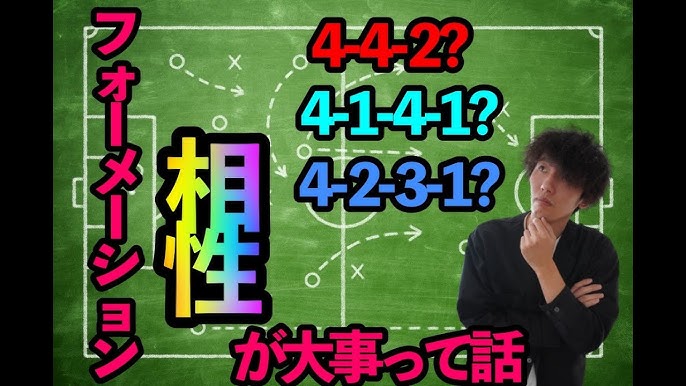 サッカー フォーメーション相性がどれだけ大切か知ってますか Youtube