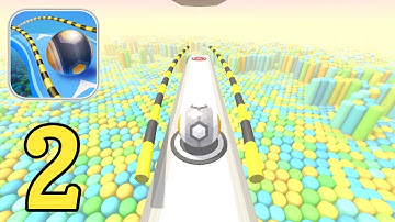 Action Balls: Gyrosphere Race - LEVEL 21 to 30 - Gameplay Walkthrough (Android,IOS) Part 2