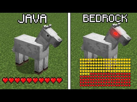 java vs bedrock