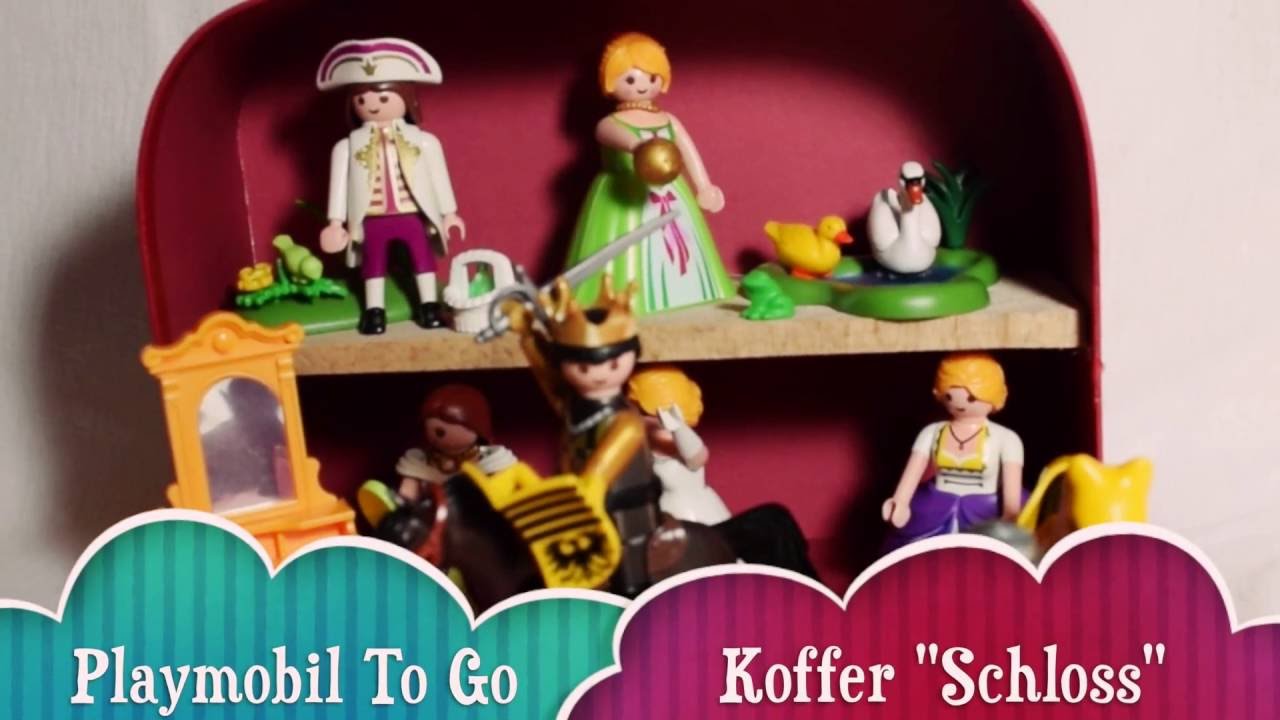Playmobil-Koffer "Schloss" To Go - Spielen Unterwegs - auf Reisen - Selber  bauen - YouTube