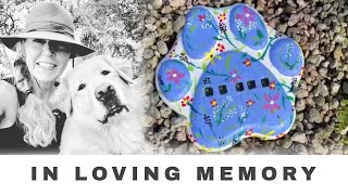 PAW PRINT STEPPING  STONES: Step by Step Instructions using Cake Pans! by Marcie Ziv 3,507 views 1 year ago 7 minutes, 32 seconds