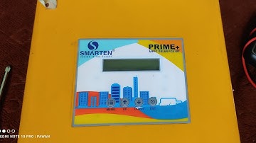 SMARTEN PRIME MPPT SOLAR PCU KIT DISPLAY PROBLEM SOLVE BY ME 12v 24 v 30Amp DIY