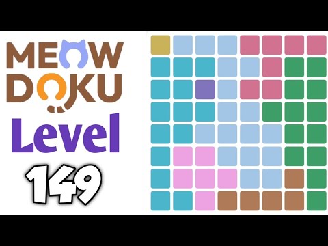 Meowdoku: Brain Puzzle Games Level 149 Walkthrough