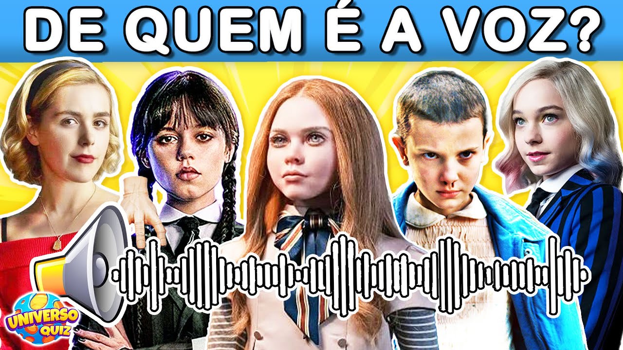 QUIZ WANDINHA, Você consegue adivinhar o personagem pela sua voz?