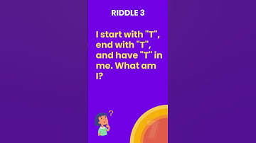 ☕ What Starts With "T", Ends With "T", and Has "T" Inside? 🤨
