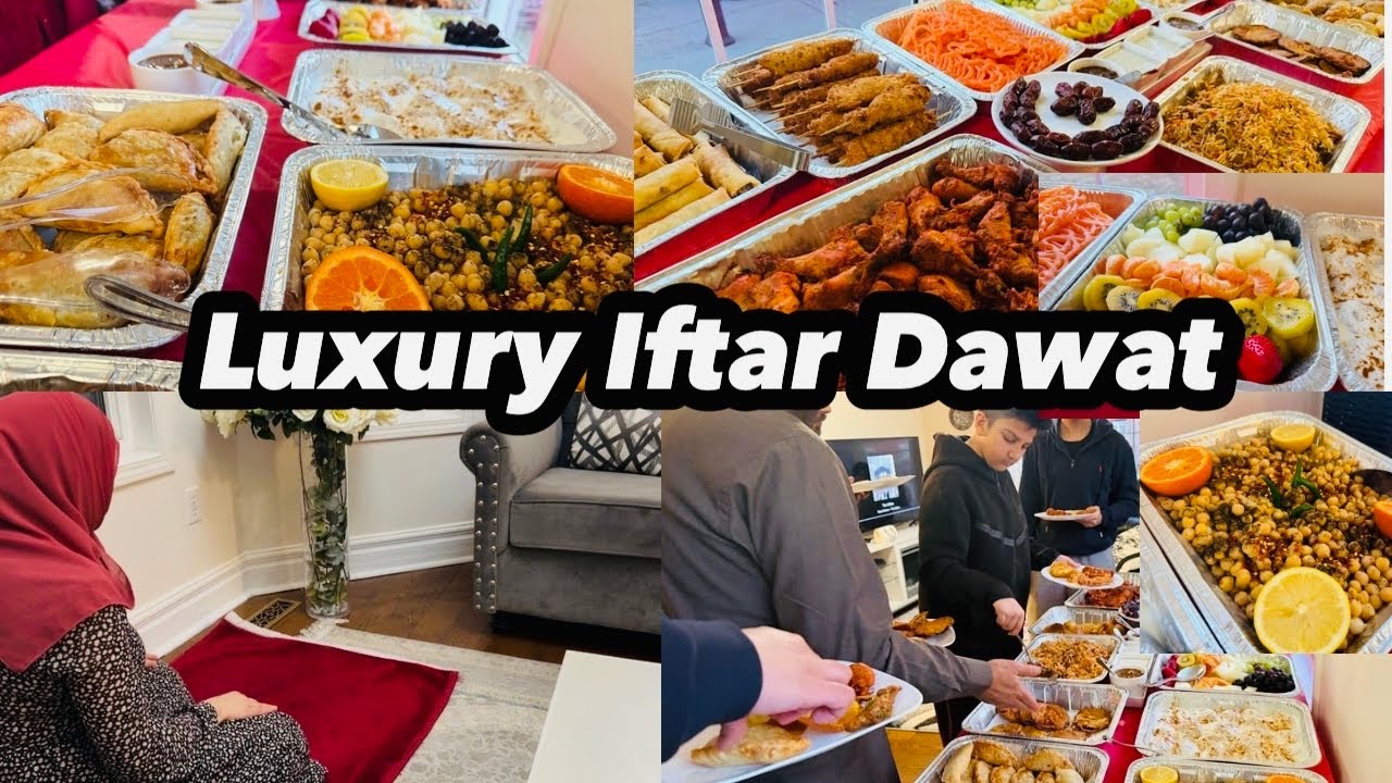Complete Dawat e Iftar Buffet 🌙 Siater Arrange Big Iftar Buffet Alone 
