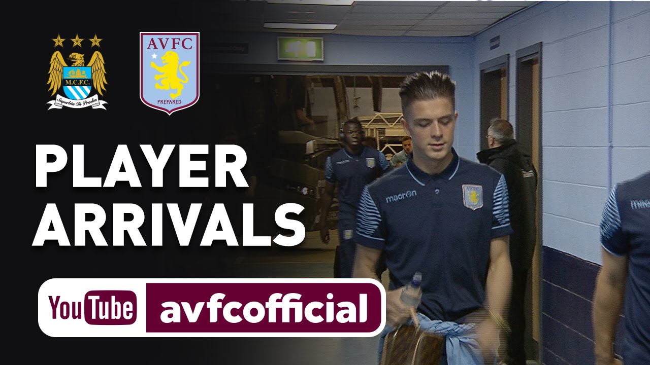 Man City v Aston Villa - Player arrivals - YouTube