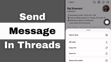 How To Send Message In Instagram Threads | Send Private DM On Threads (EASY)
