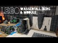 11. Teil - Bau unserer Lego Welt | Wasserfall, Berg und Module | MOC
