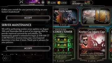 Yep a Server Maintenance 🤔. I thought it was for the Update 4.0. But it’s Not 😁 | MK Mobile