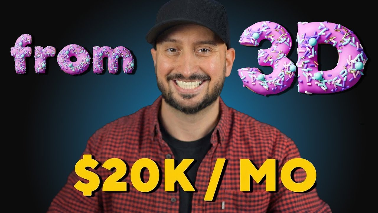 I Make $20k/Month Selling 3D Assets (Here's How)