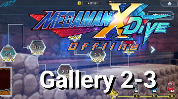 MegaMan X Dive Offline Gallery 2-3 (all Hidden Elements locations)